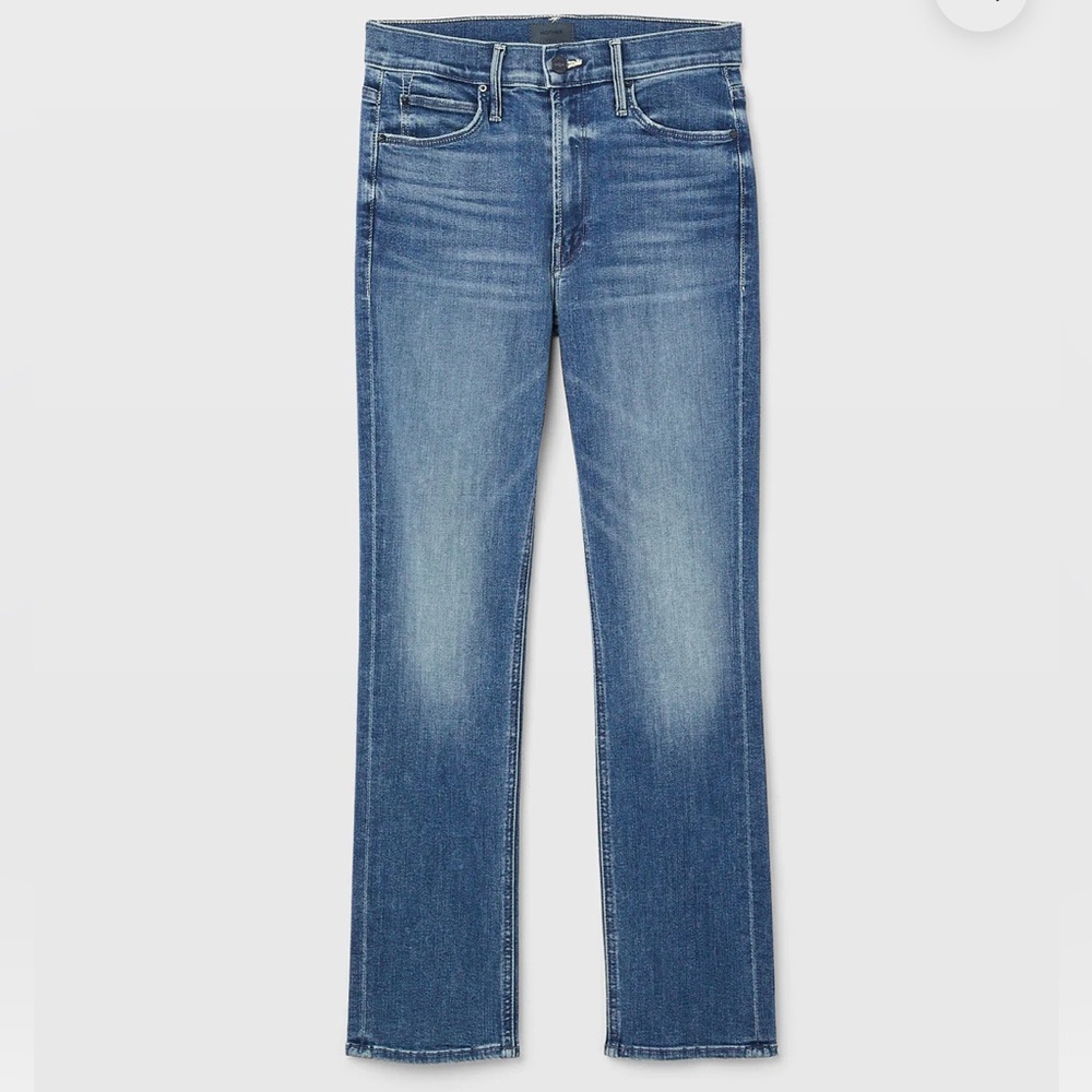 MOTHER Mid Rise Dazzler Straight Jeans 25
